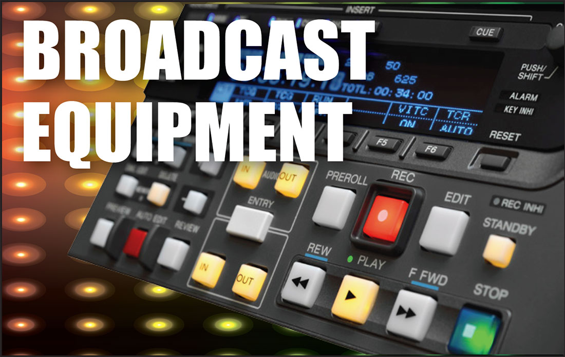 broadcast equipment asset appraisals, tv, film, video, camera, lighting, accessories appraisal