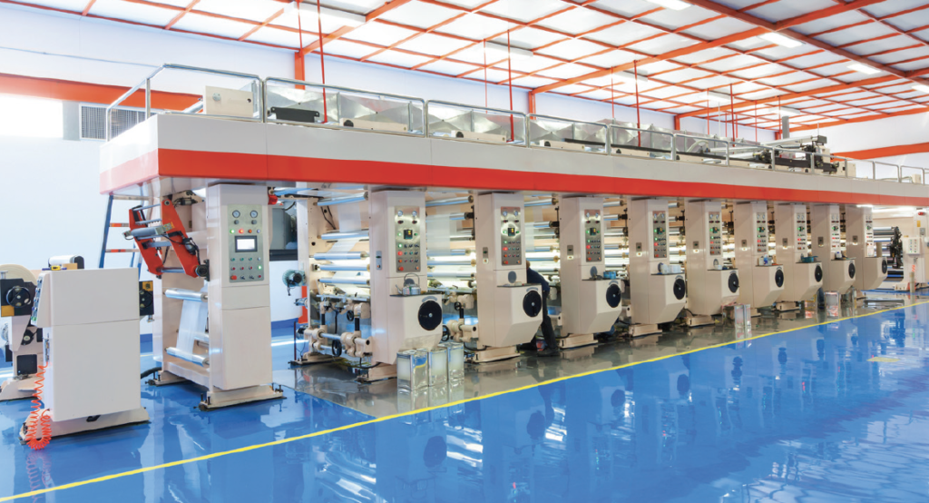 Printpack Printing: Machinery & Equipment from 260,000 sf Manufacturing Plant